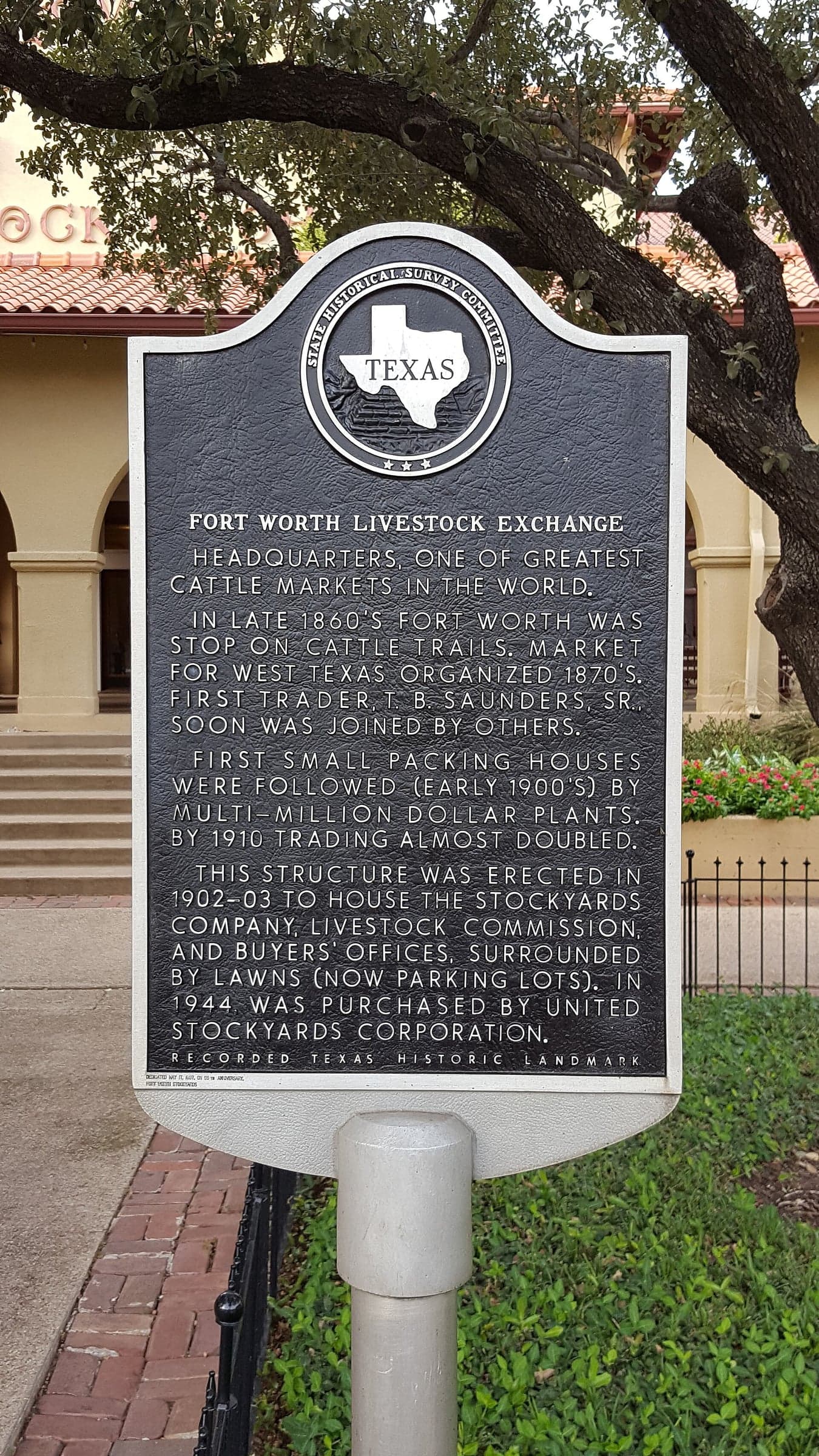 沃斯堡——Fort Worth Livestock Exchange