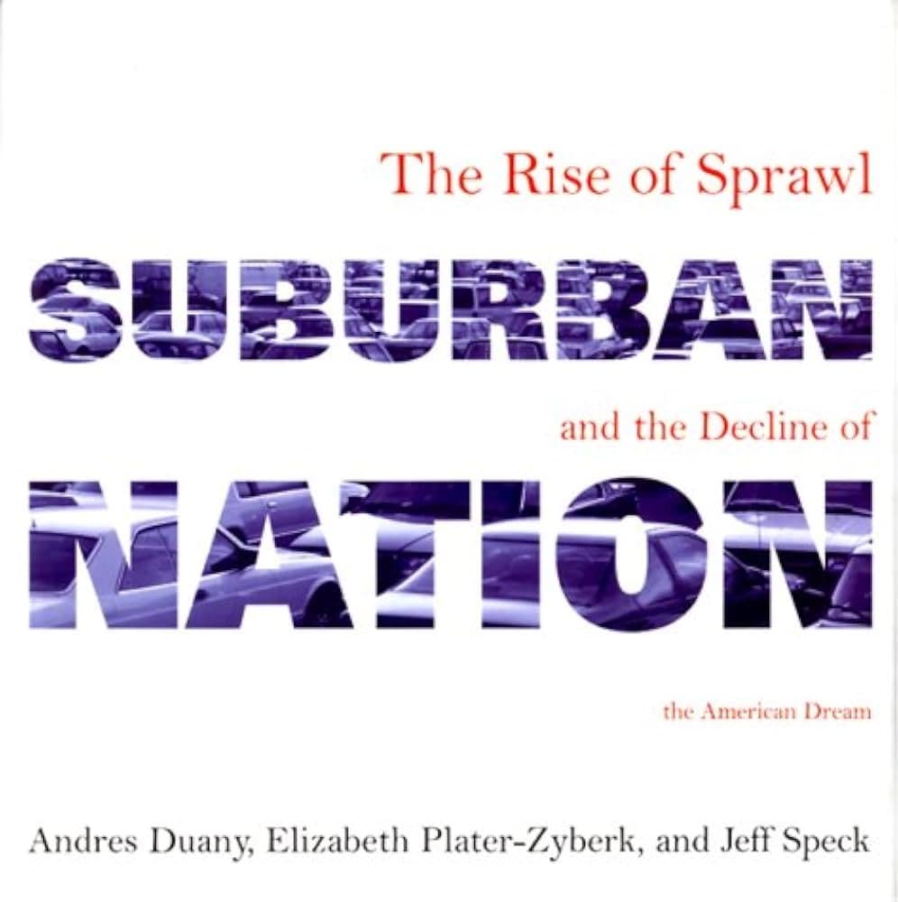 《Suburban Nation》封面