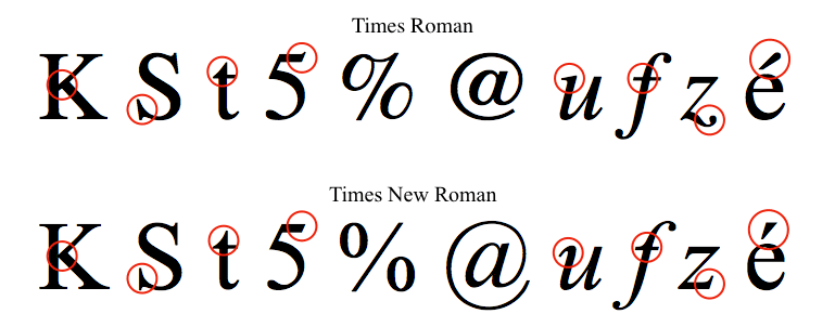 Times New Roman