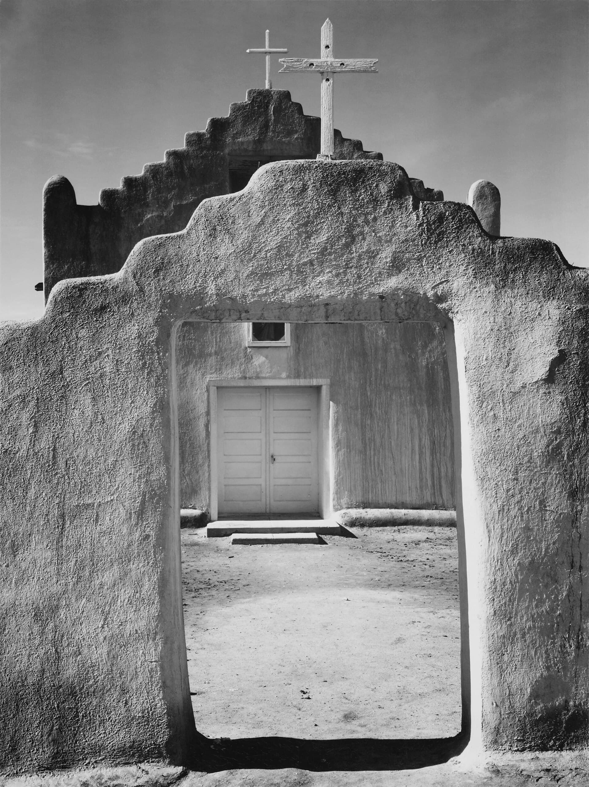 墨西哥——Ansel Adams - National Archives 79-AA-Q01 restored