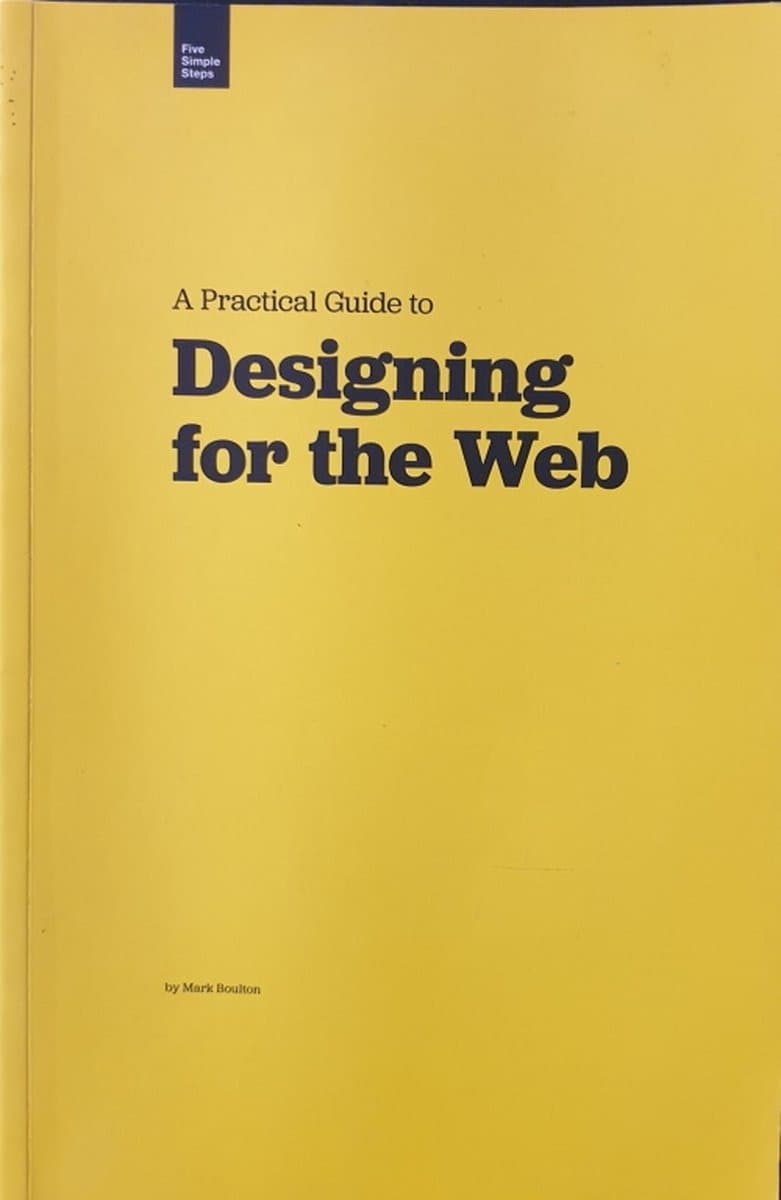 《Designing for the Web》封面