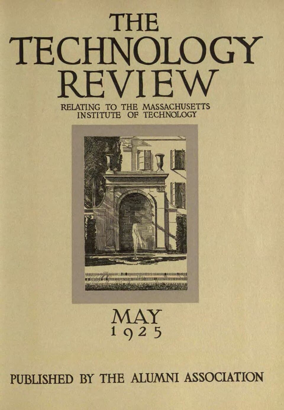 平静技术——MIT Technology Review 1925-05