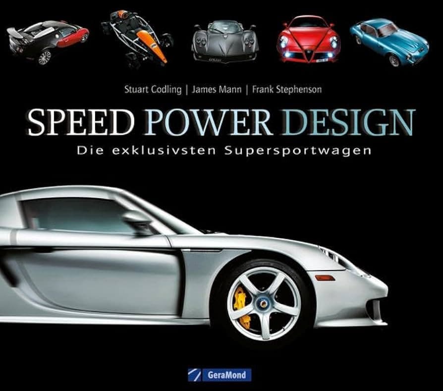 《Speed, Power, Design》封面