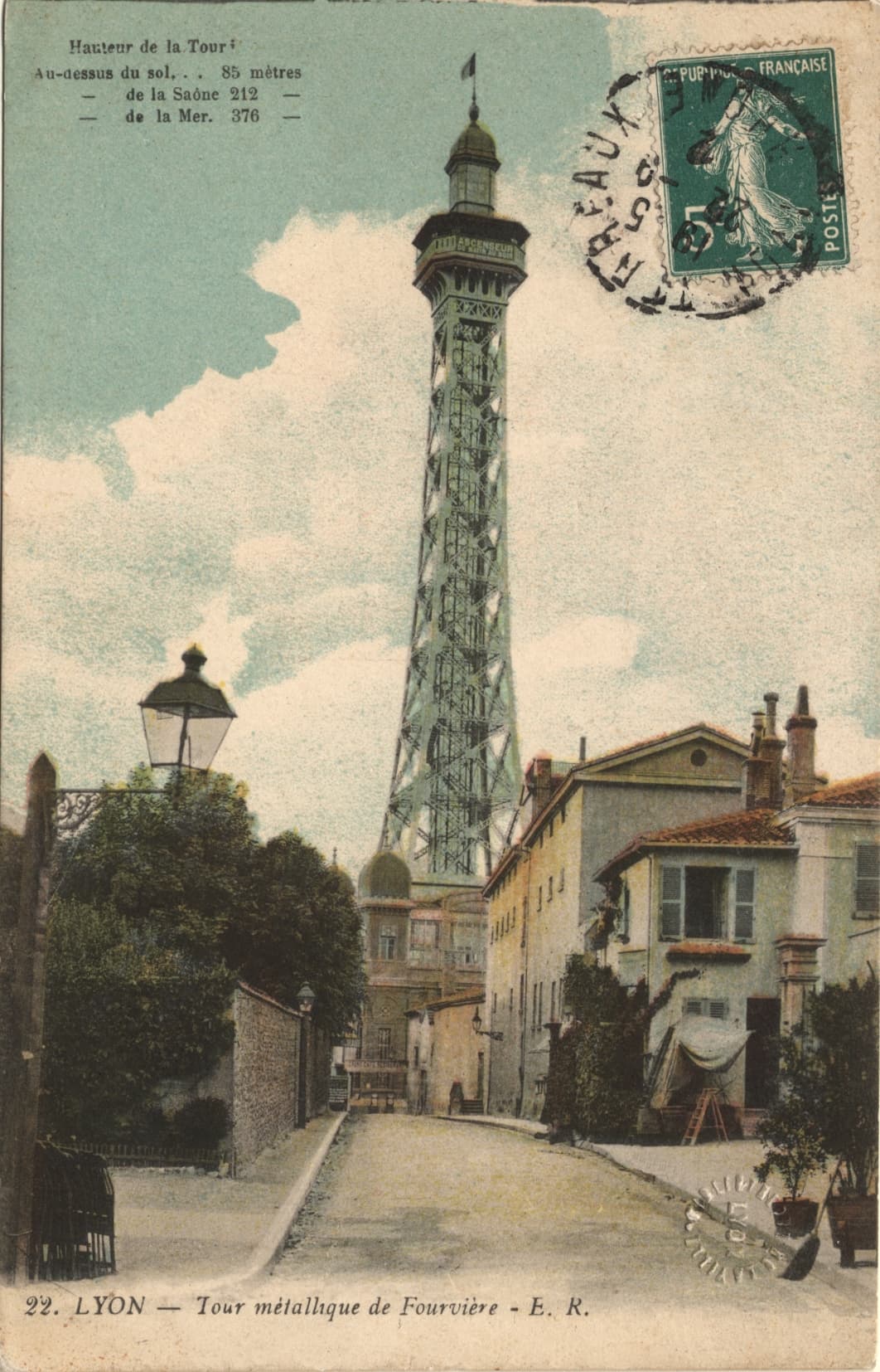 法国——La Tour métallique de Fourvière