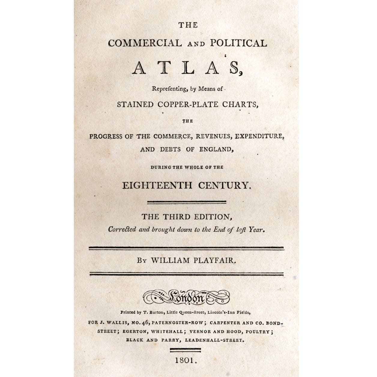 《The Commercial and Political Atlas》封面