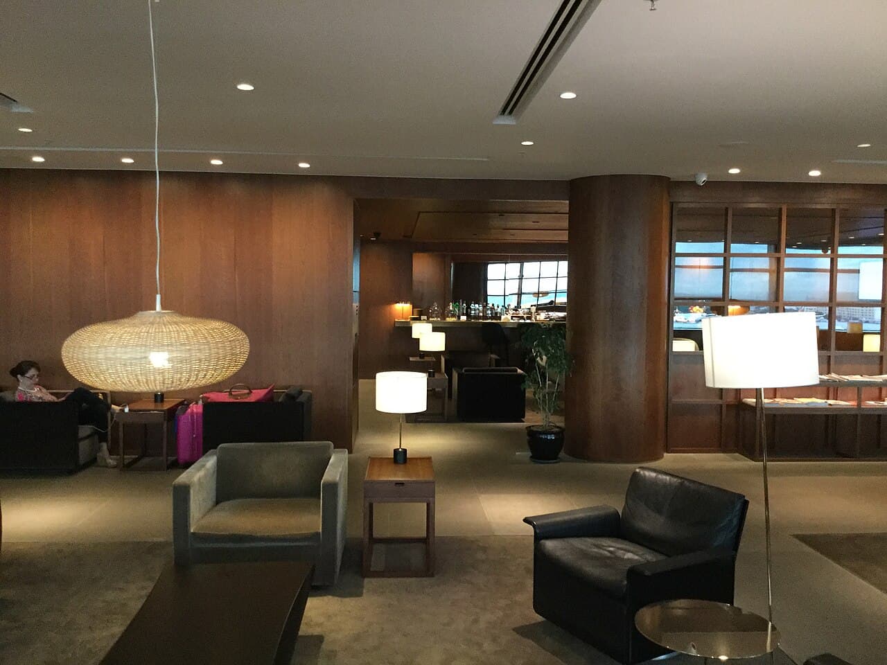 国泰航空贵宾室