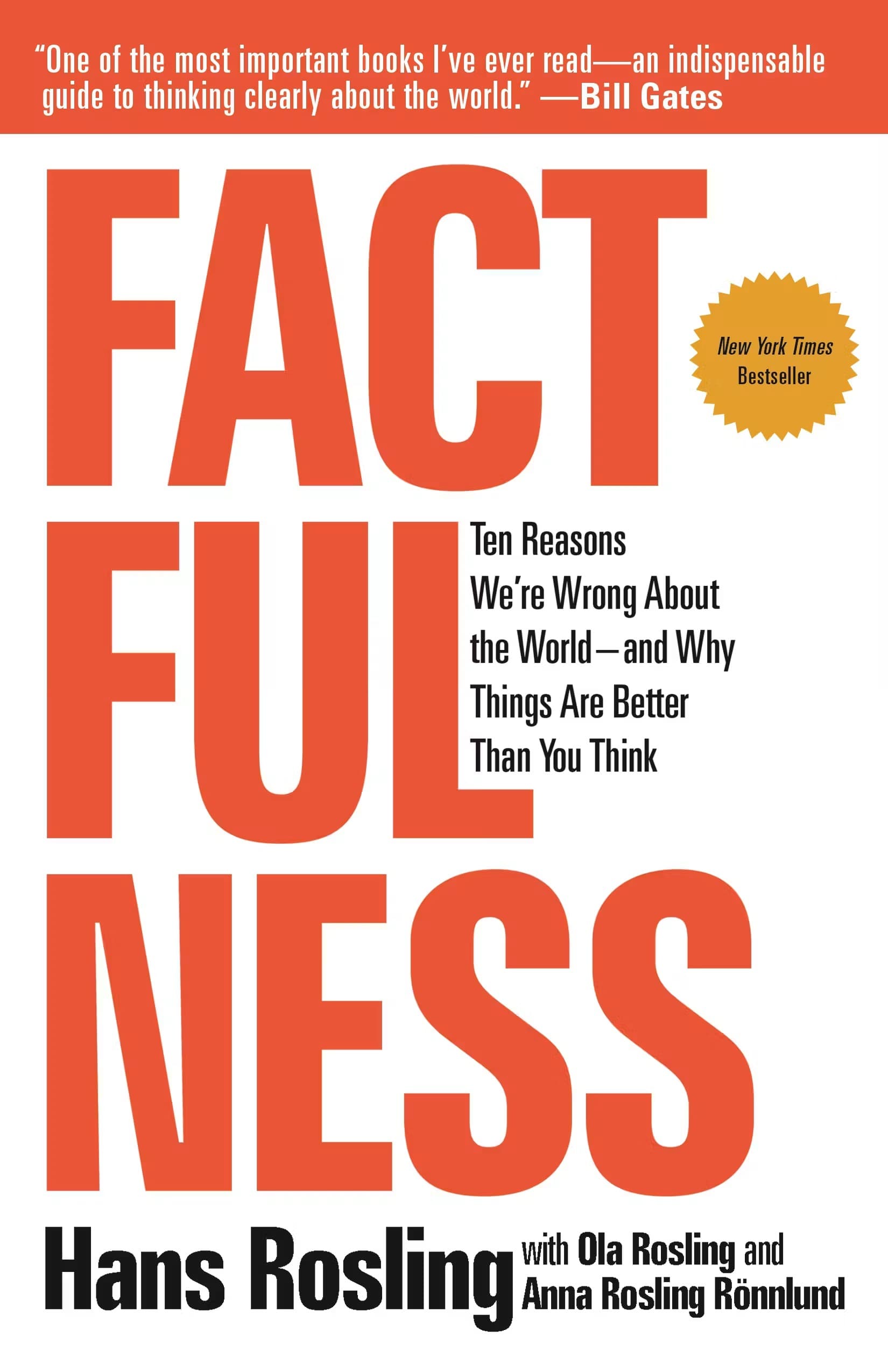 《Factfulness》封面
