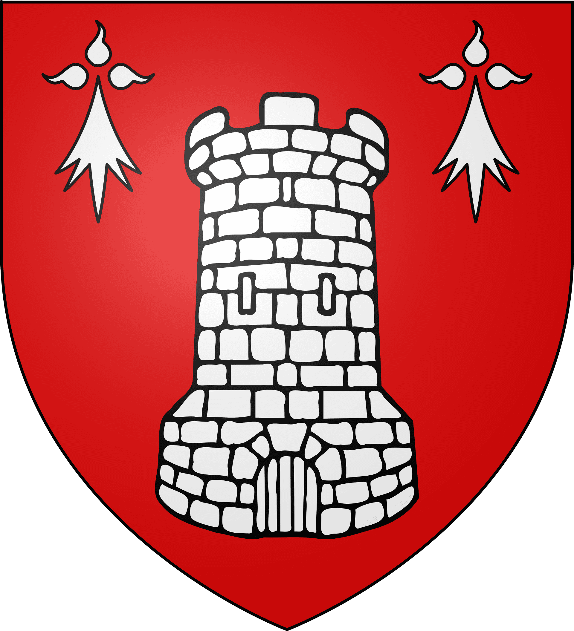 埃沃——Blason ville fr Eveux (Rhône)