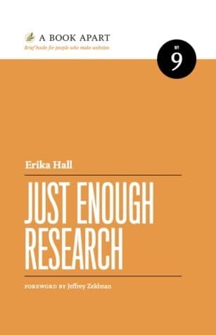 《Just Enough Research》封面