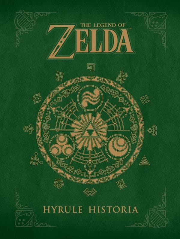 《The Legend of Zelda: Hyrule Historia》封面