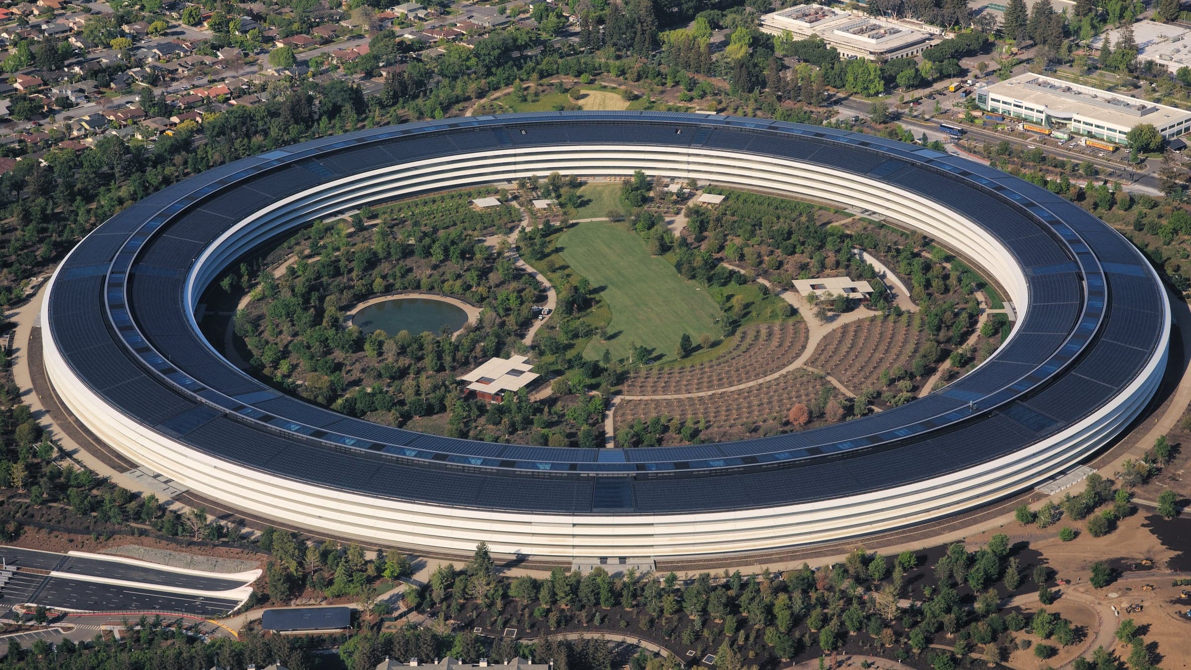 Apple Park——鸟瞰
