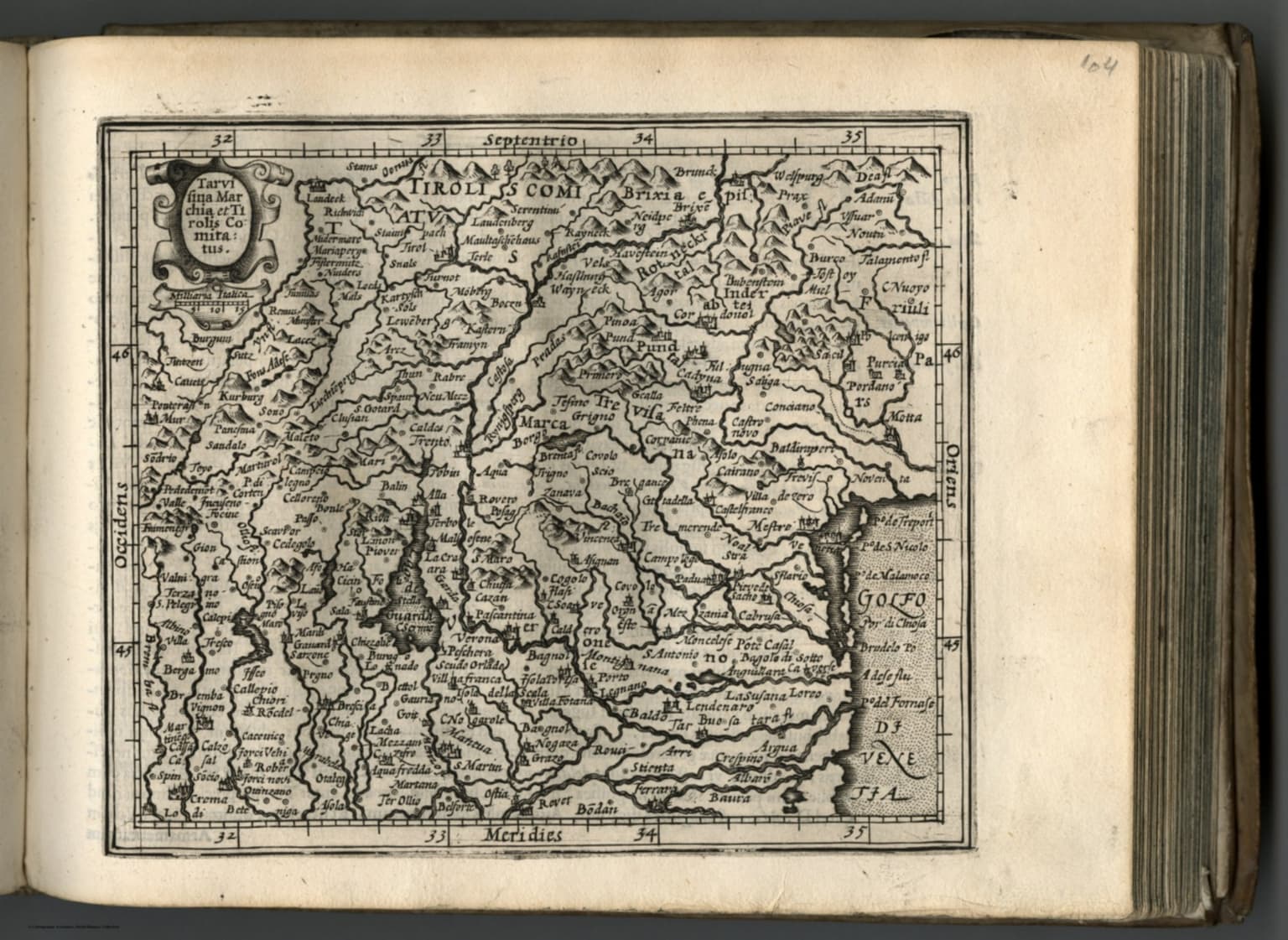 特雷维索——Tarvisina Marchia et Tirolis Comitatus. (to accompany) Atlas minor Gerardi Mercatoris. (IA dr tarvisina-marchia-et-tirolis-comitatus-to-accompany-atlas-minor-gerardi-11201343)