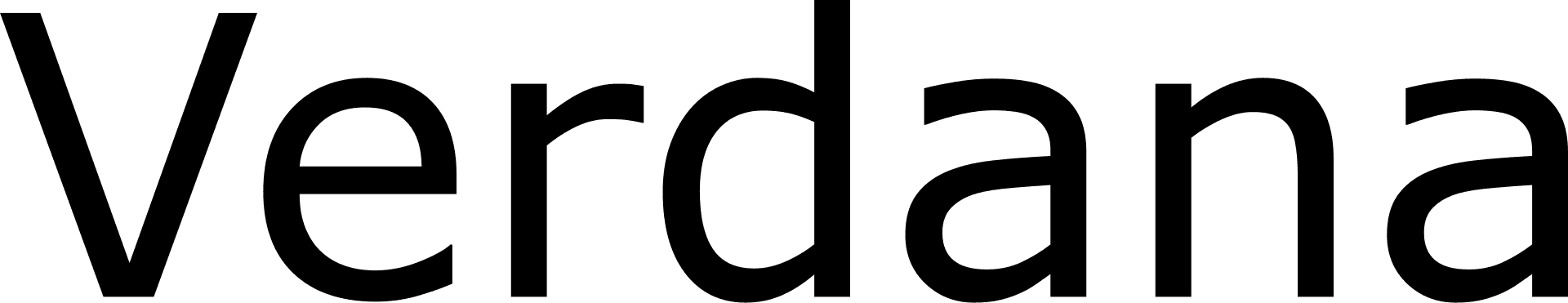 Verdana