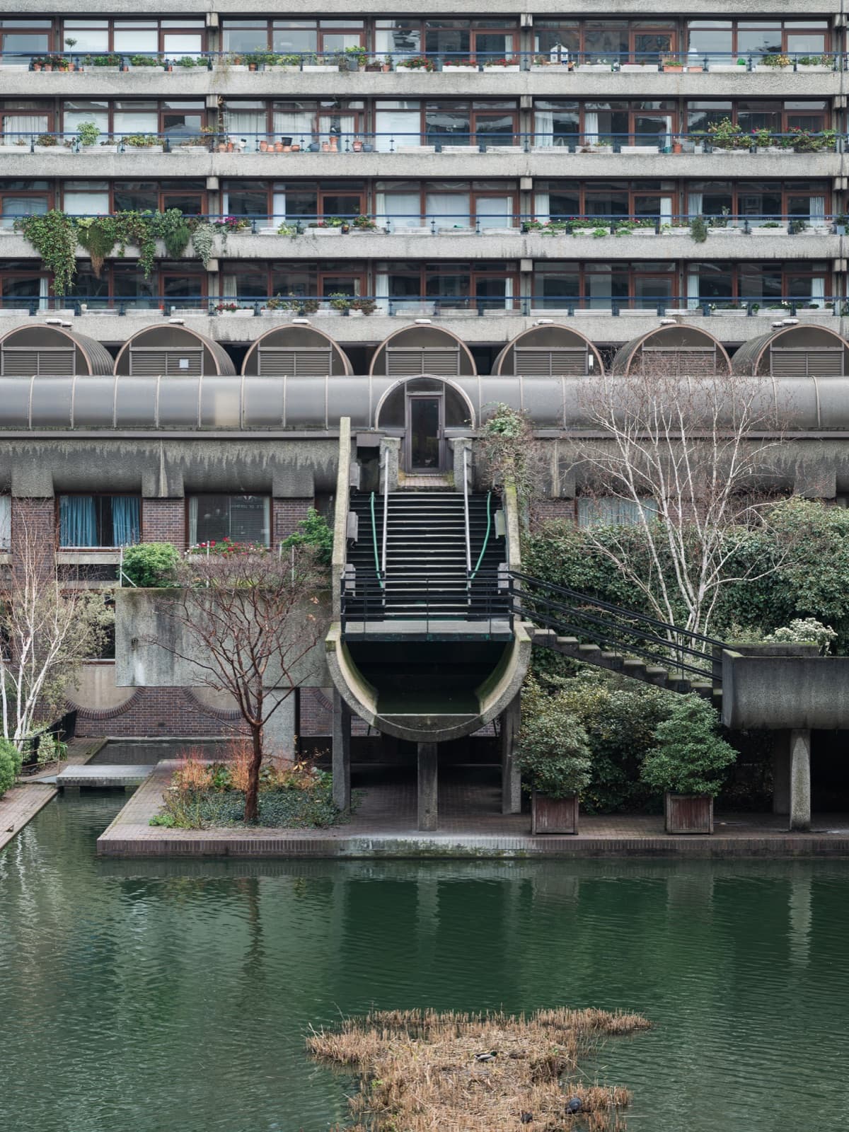 粗野主义——Barbican Estate Brandon Mews City of London 2026 11