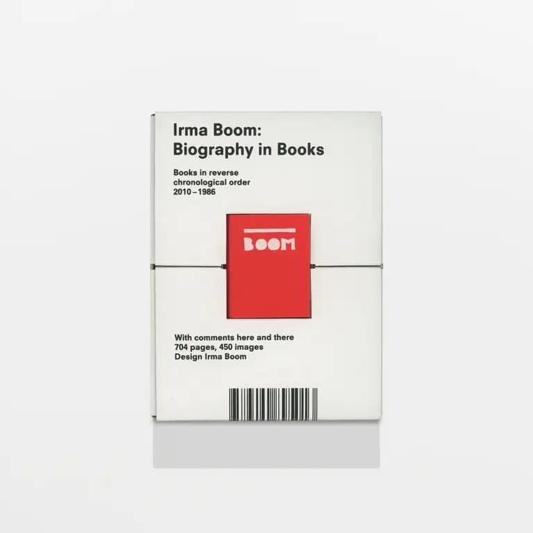 《Irma Boom: Biography in Books》封面