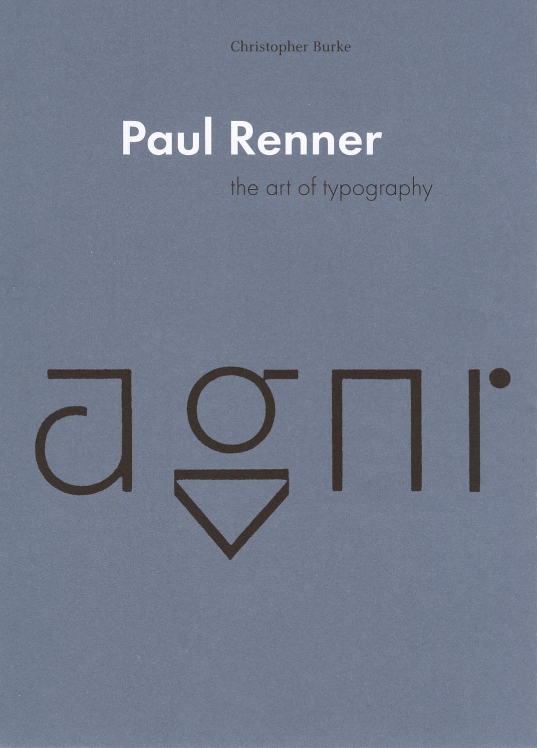 《Paul Renner: The Art of Typography》封面