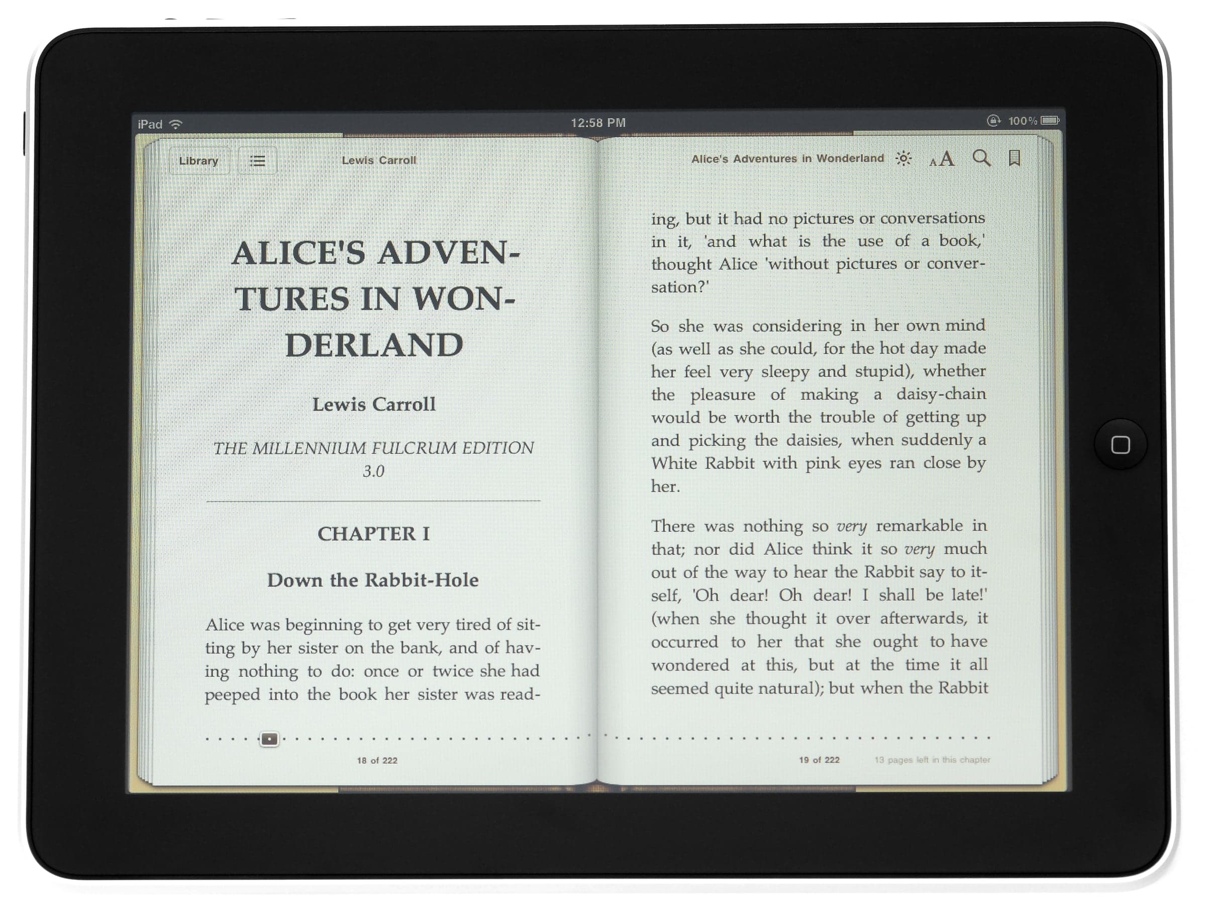 初代iPad——iBooks