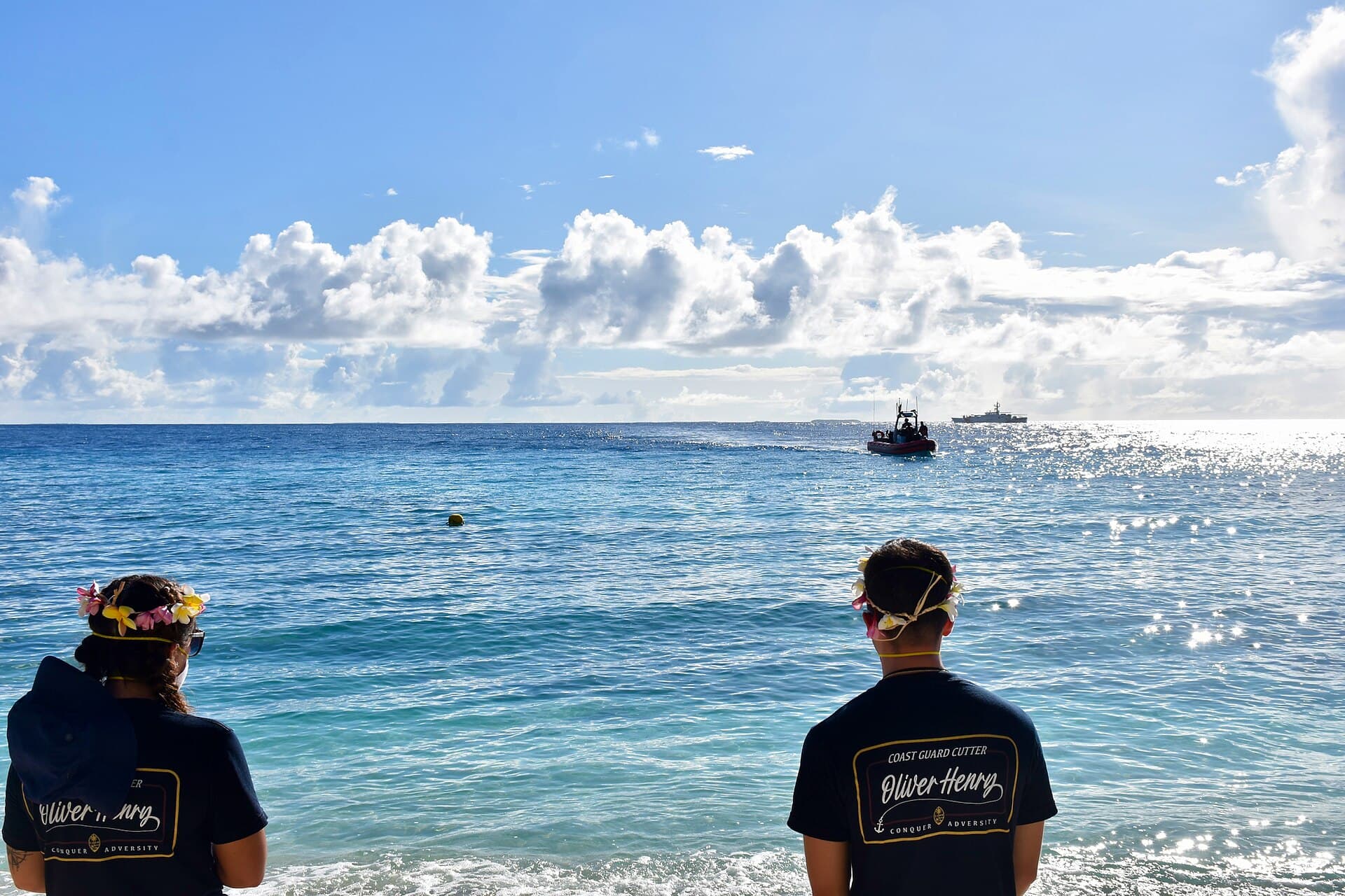 谢莉·埃文森——U S Coast Guard renews Service’s relationship with Ulithi Atoll residents during Operation Rematau (7506921)